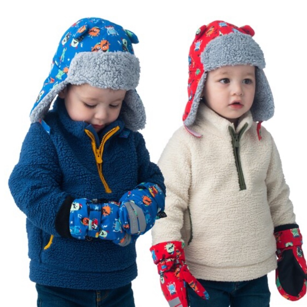 Flapjackkids Toddler trapper hat, perfect for winter ❄️ - Picture 4 of 12
